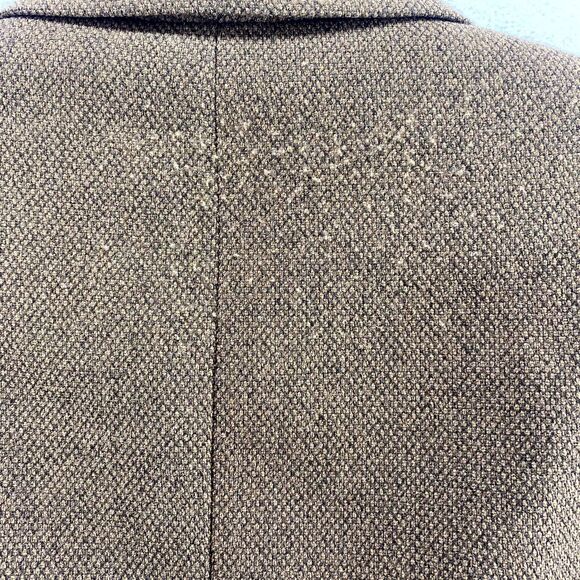 Le Suit Brown Business Work Blazer Womens Size 10 - Picture 7 of 10